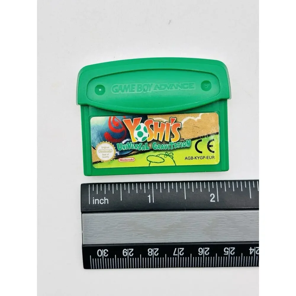 GBC YOSHI'S UNIVERSAL GRAVITATION PAL EUROPE NINTENDO GAME BOY COLOR Genuine VG